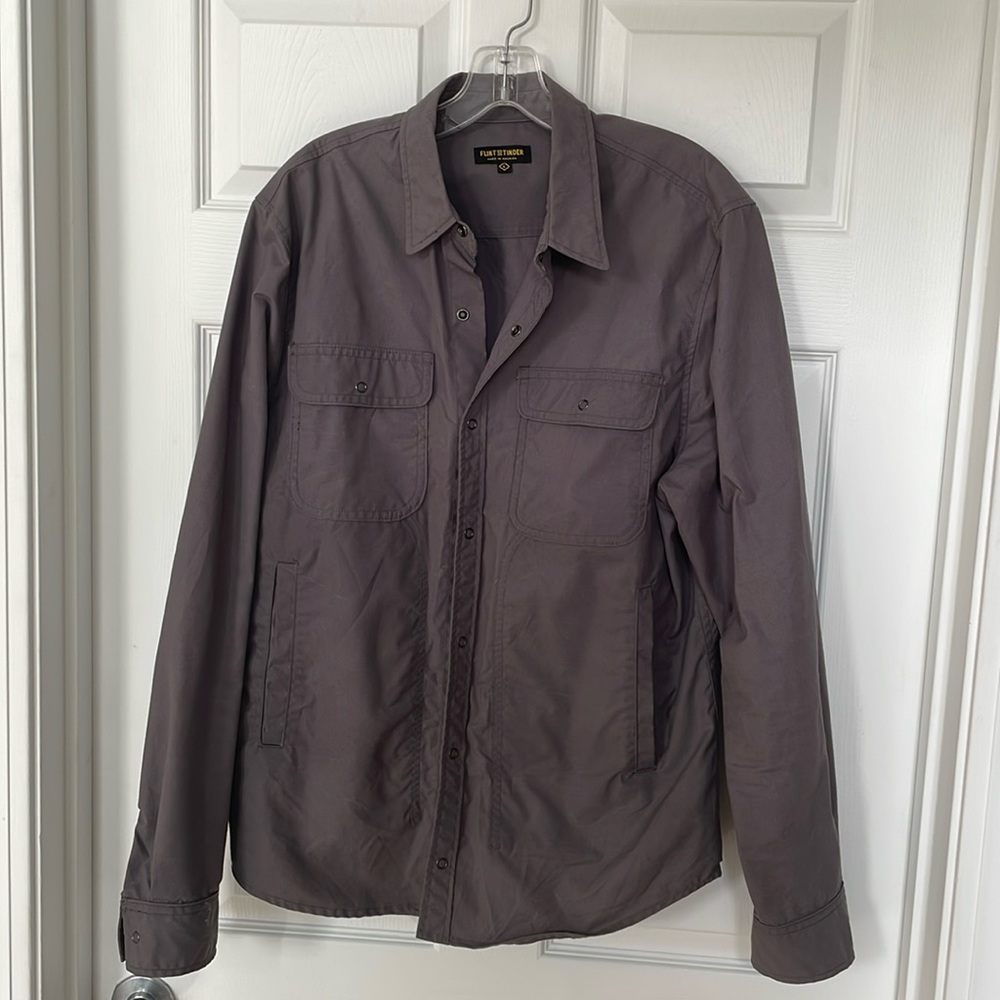 Flint and Tinder (Huckberry) Canvas Jac-shirt Overshirt Shacket